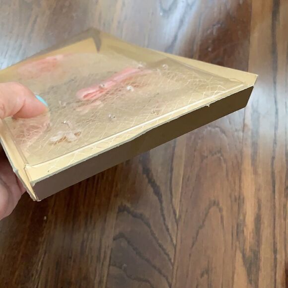 Vtg Kresge pink Glamour veil hat in Original box - Picture 6 of 6